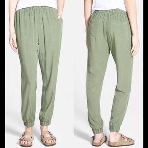 Madewell Slouchy Pull-On 100% Viscose joggers